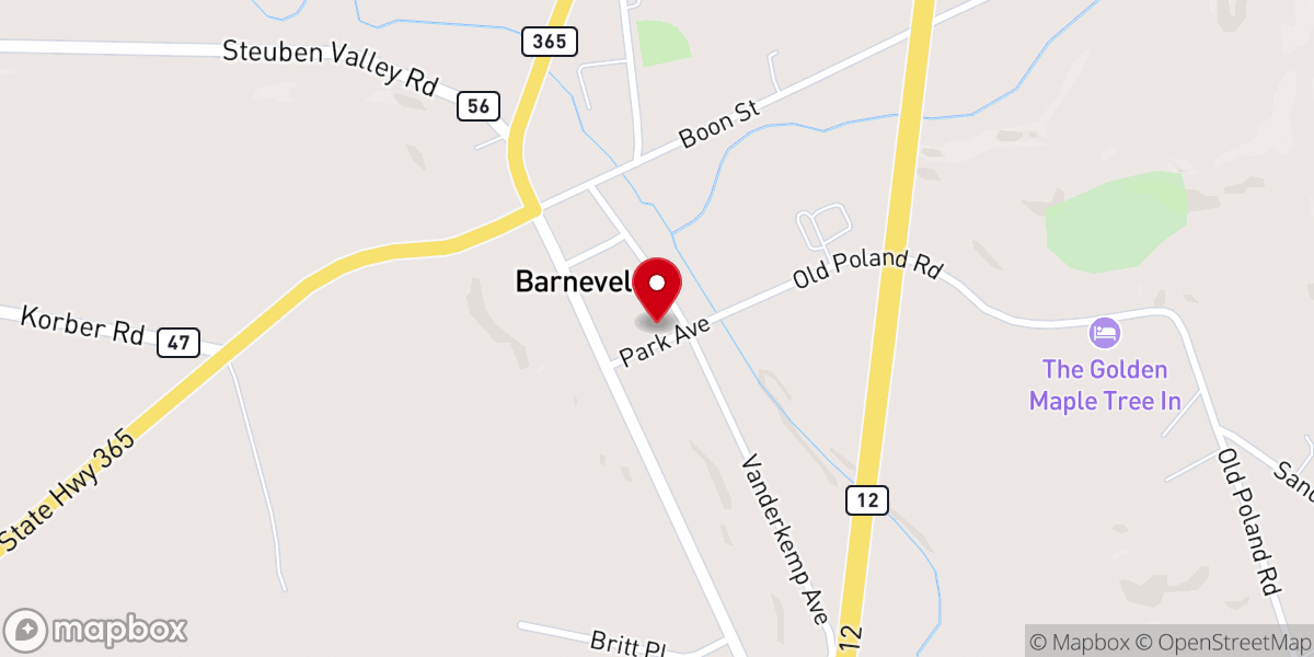 Map showing location of Unitarian Church Of Barneveld