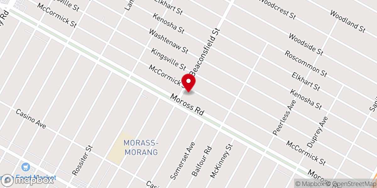Map showing location of Second Sweet Home Missionary Baptist Church