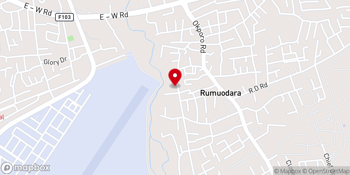 Map showing location of RCCG, SOURCE OF LIFE PARISH