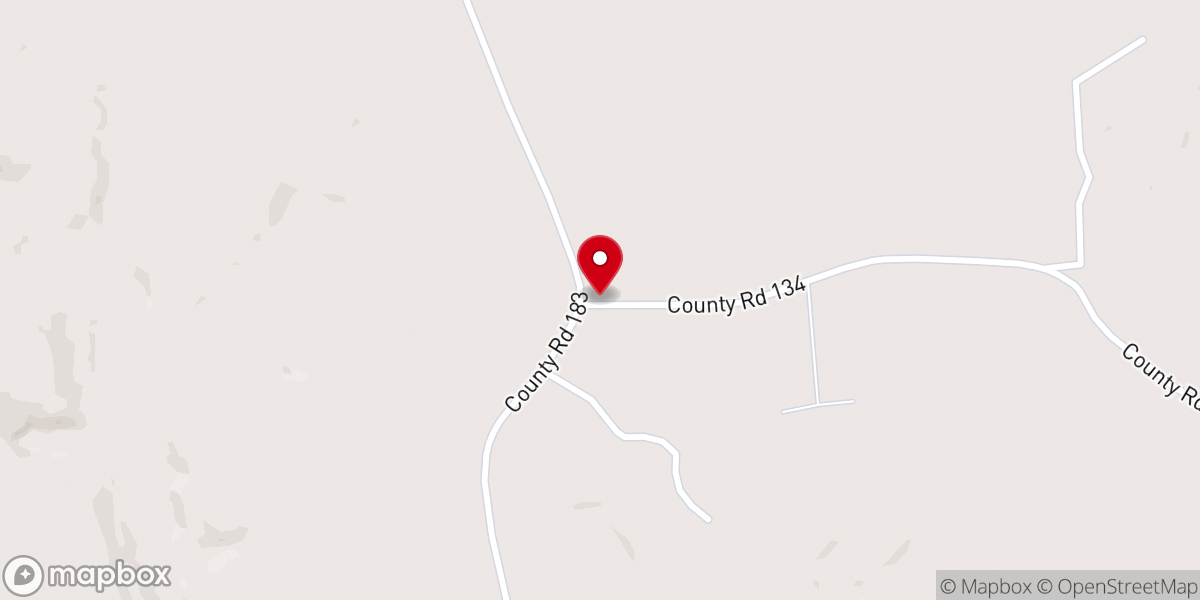 Map showing location of New Bethlehem Church