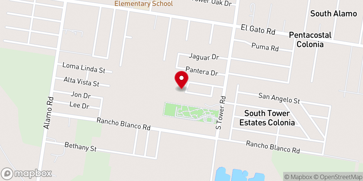 Map showing location of Bethel Community Church, Inc.