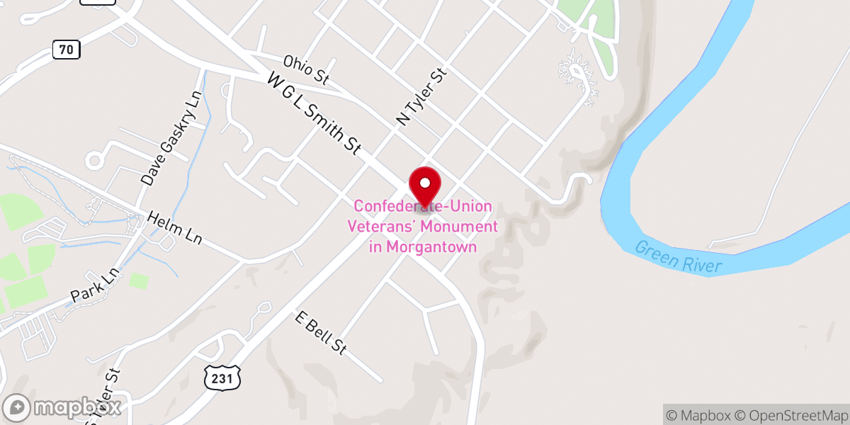 Map showing location of Iglesia Evangélica Alfa y Omega