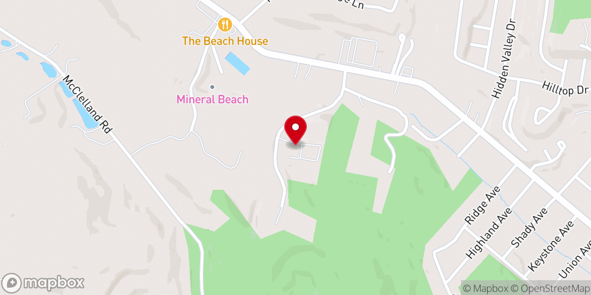 Map showing location of Crossroads Ministries