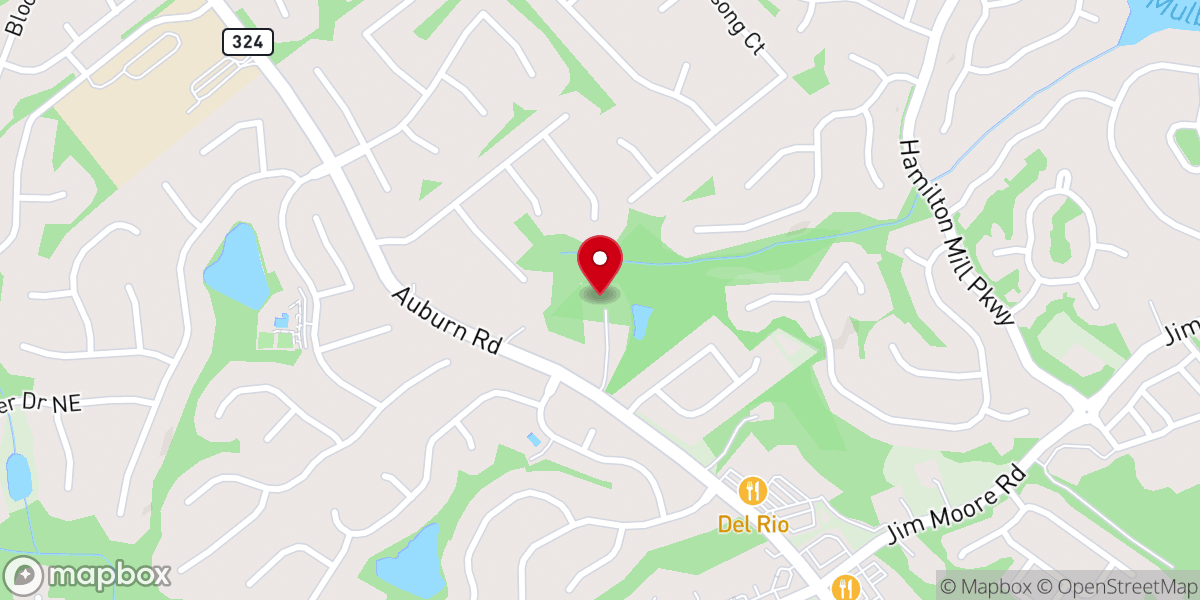 Map showing location of Trinity Life Church