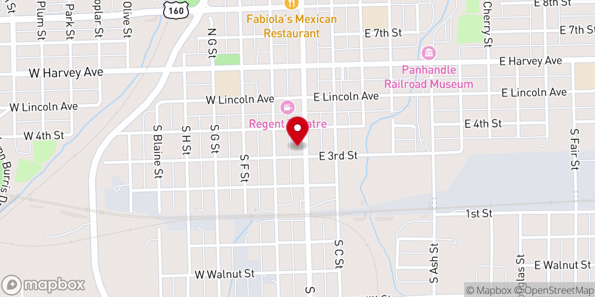Map showing location of Chapel of Wellington