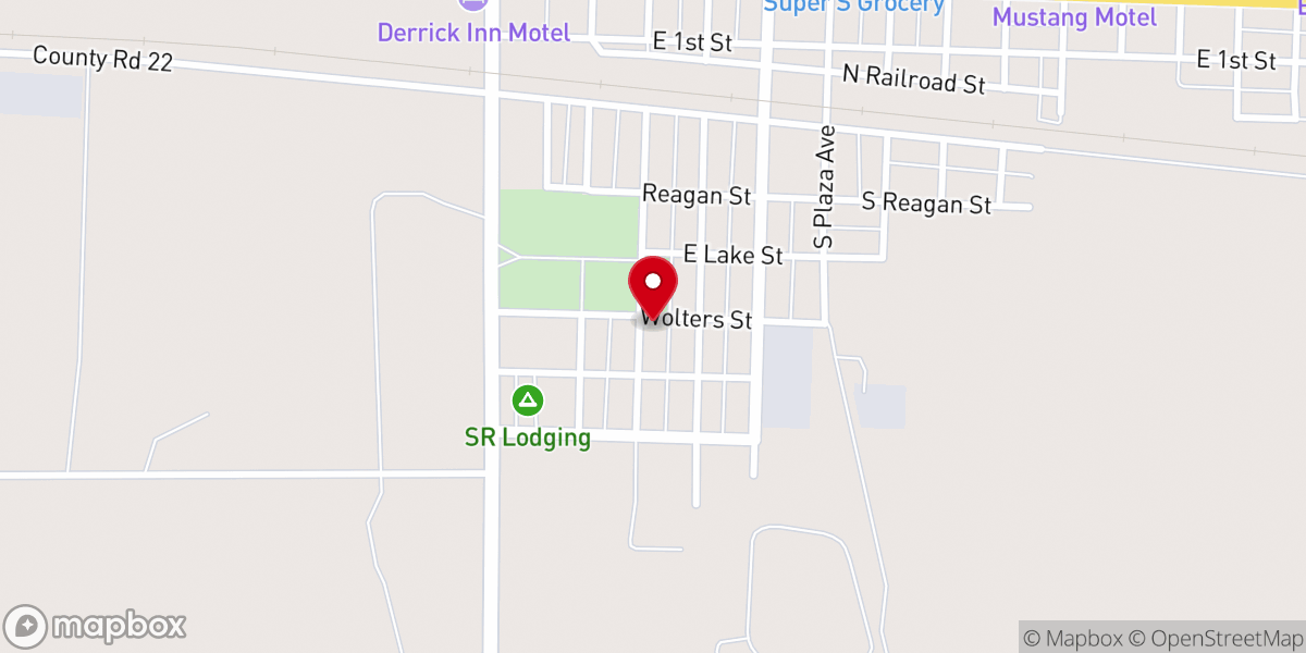 Map showing location of Bethlehem Baptist Church