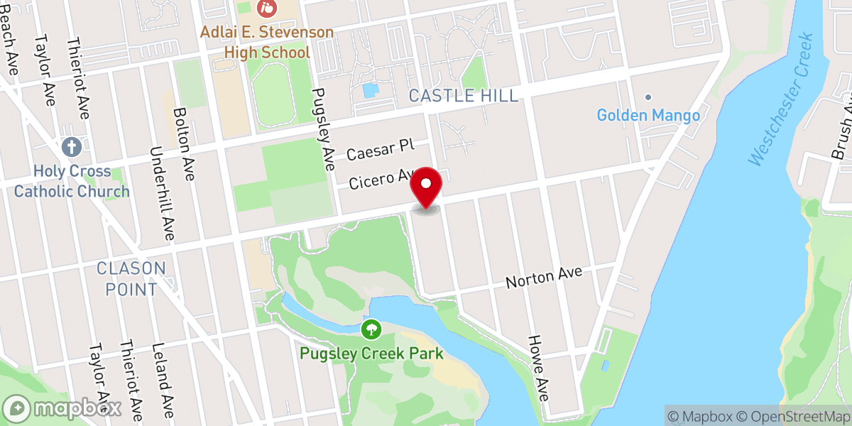 Map showing location of Revive Church of God.