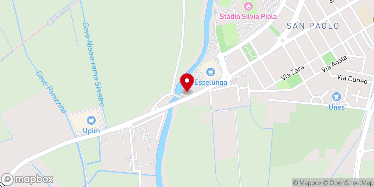Map showing location of Santuario della Madonna del Bosco