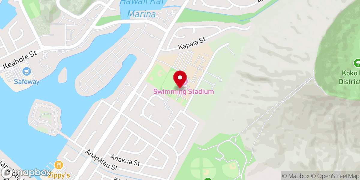 Map showing location of New Hope Hawaii Kai