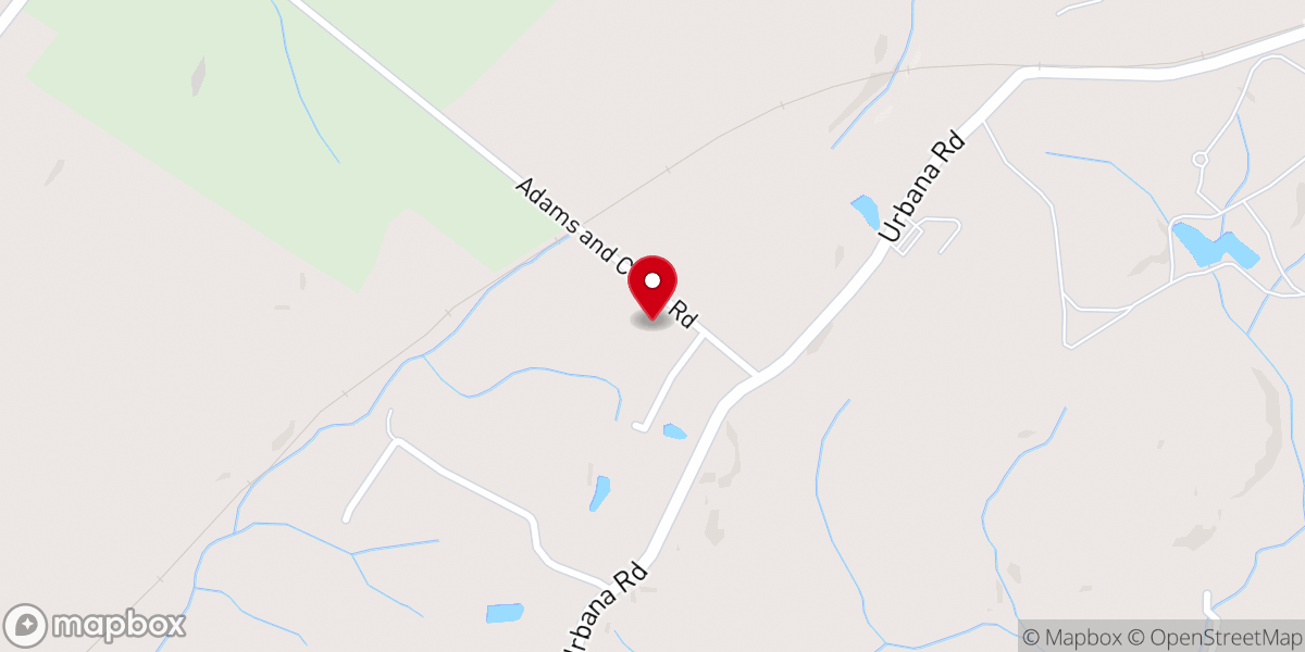 Map showing location of Fellowship free will Baptist church limestone
