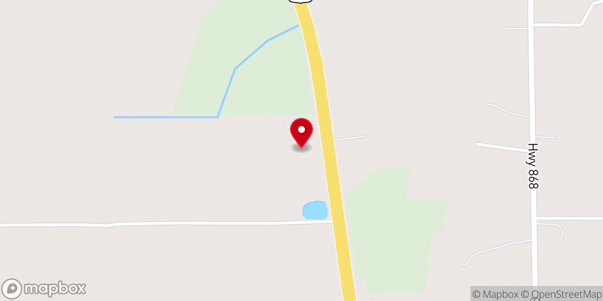 Map showing location of Life Church