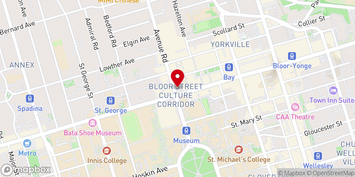 Map showing location of Church of the Redeemer