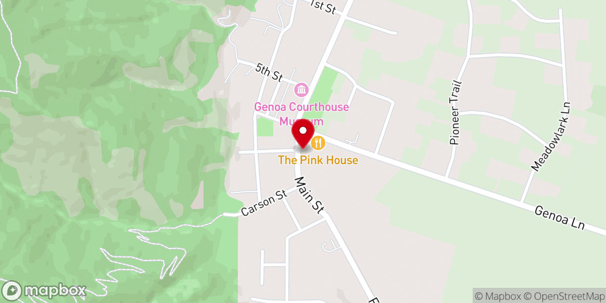 Map showing location of Town of Genoa