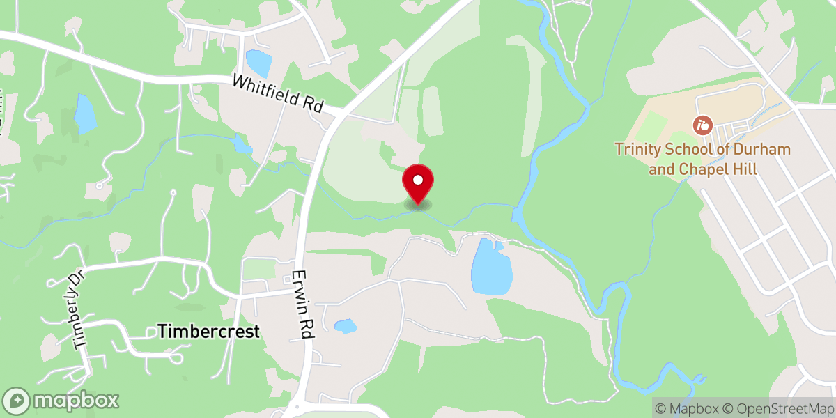 Map showing location of Church Branch