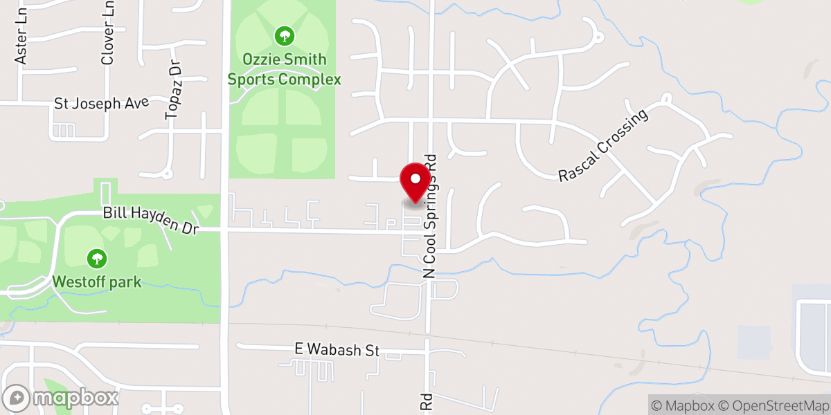 Map showing location of New Life Church