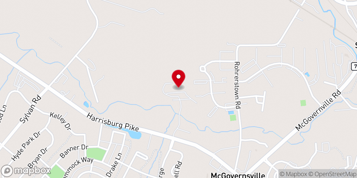 Map showing location of Reality Church Hempfield Campus