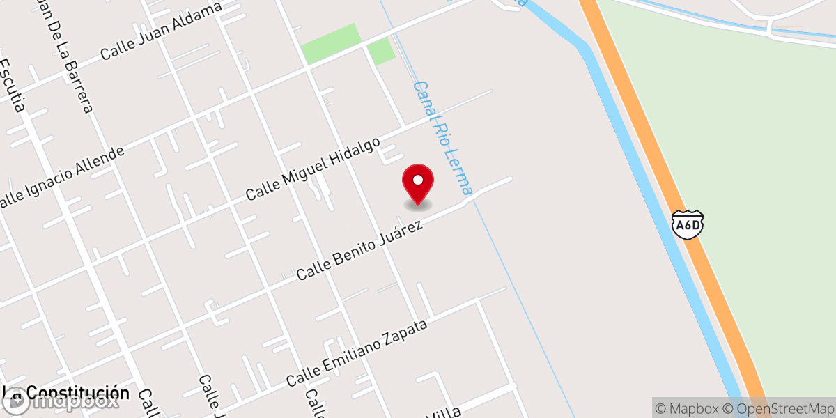 Map showing location of Conferencia General de la Iglesia de Dios TemploZaret Sahar