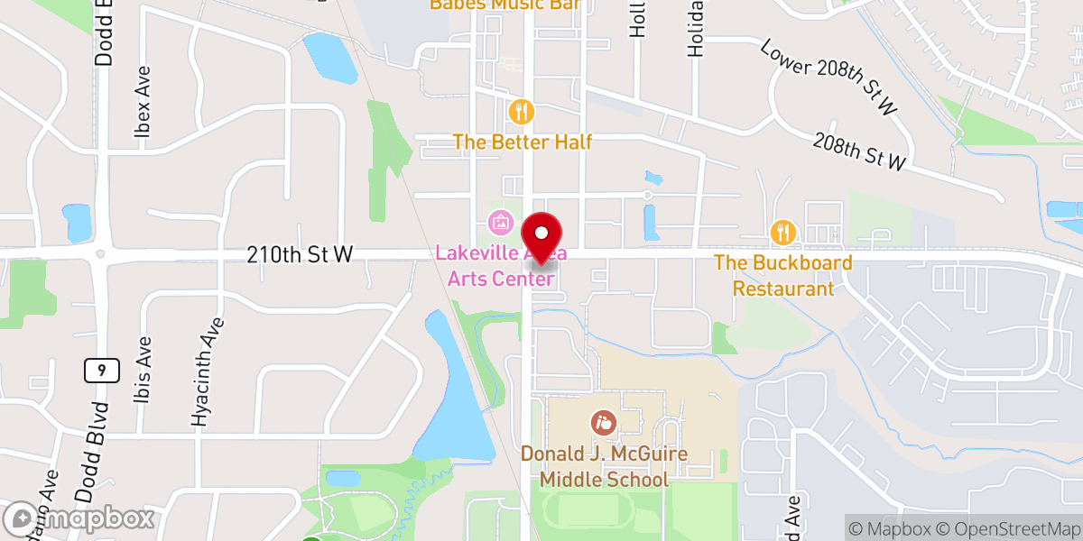 Map showing location of Grace Community Bible Church