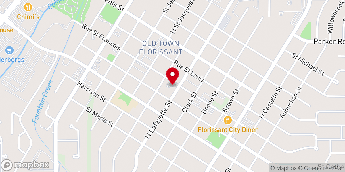 Map showing location of Old Town Wedding Chapel
