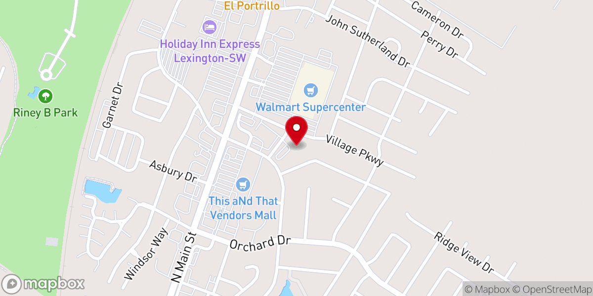 Map showing location of St. Athanasius Orthodox Church