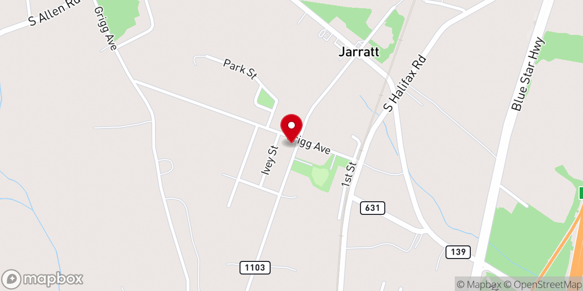 Map showing location of Centenary United Methodist Church