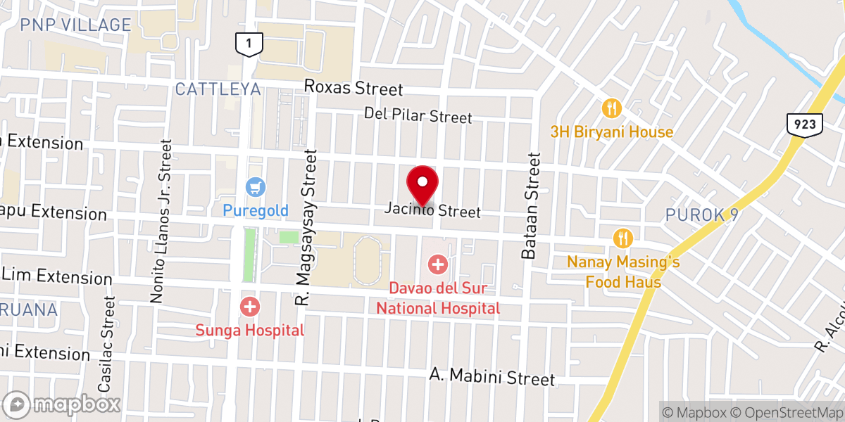 Map showing location of UNITED PENTECOSTAL CHURCH