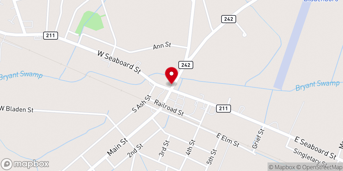 Map showing location of New Light Connect Center