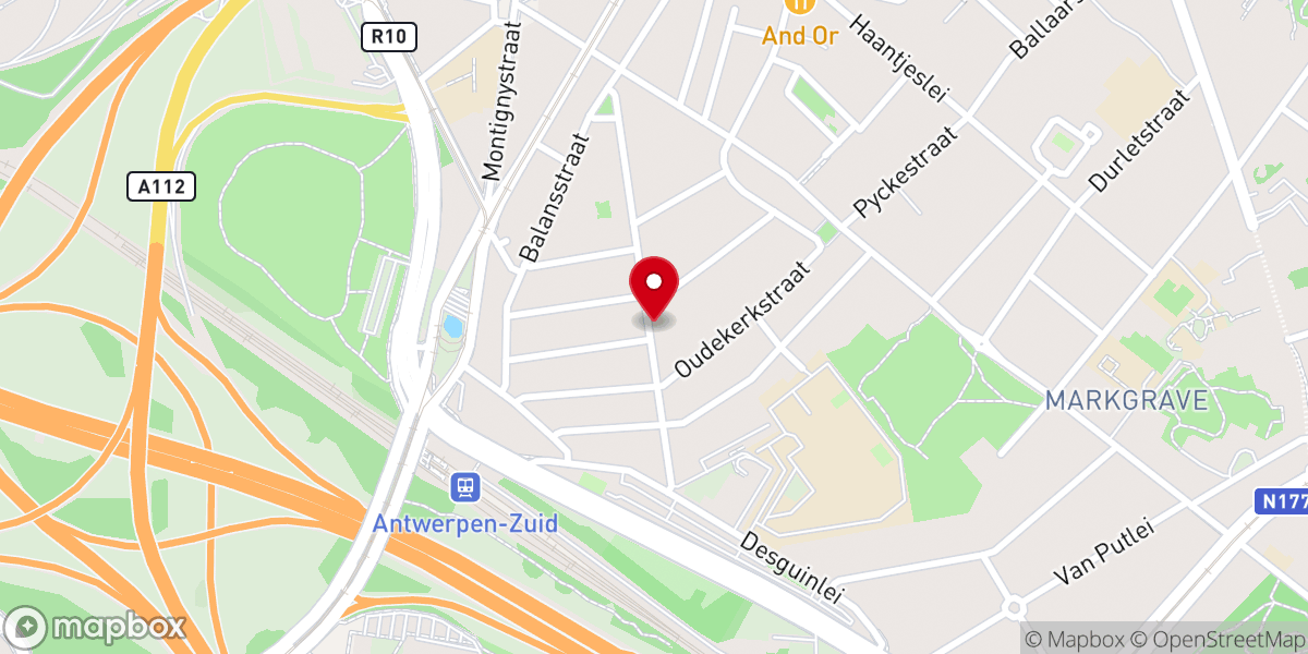 Map showing location of Sint-Jan-De-Doperkerk⛪
