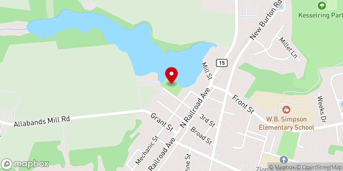 Map showing location of Wyoming Park