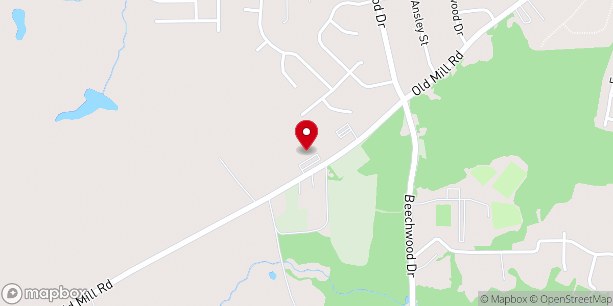 Map showing location of Eastgate Church - Rocky Mount