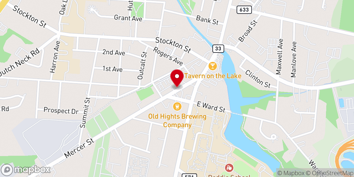 Map showing location of Connect Church