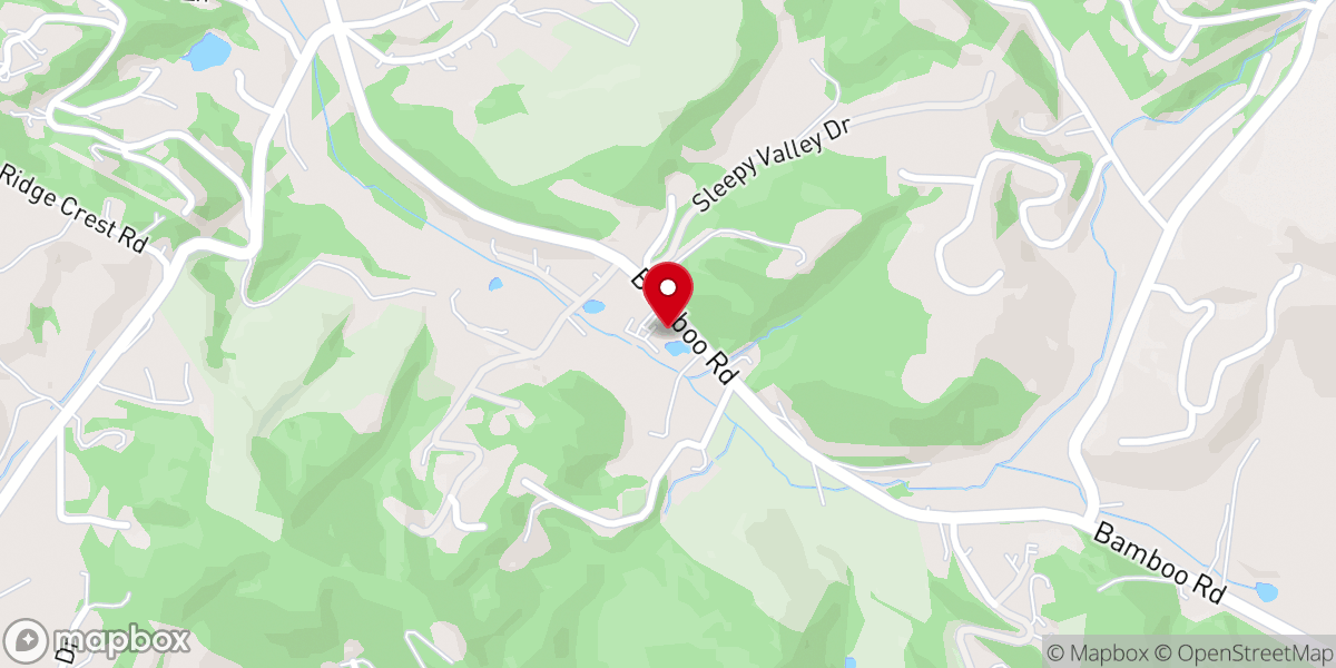 Map showing location of Hope Church of Boone