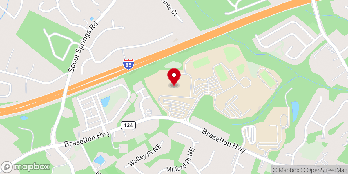 Map showing location of Purpose Church