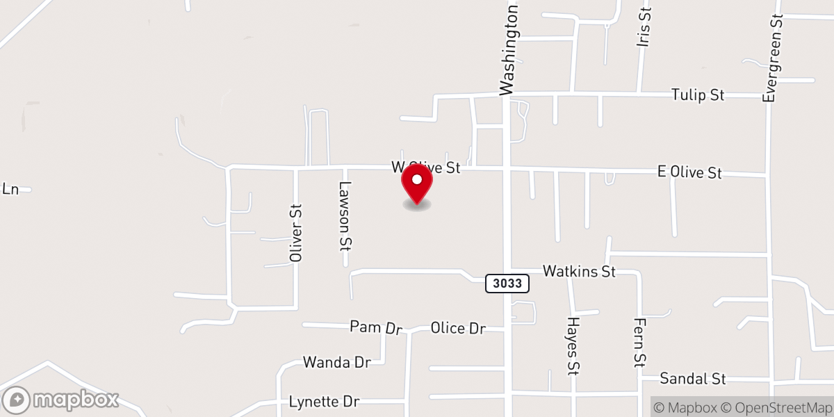 Map showing location of Redeemed at Calvary Ministries