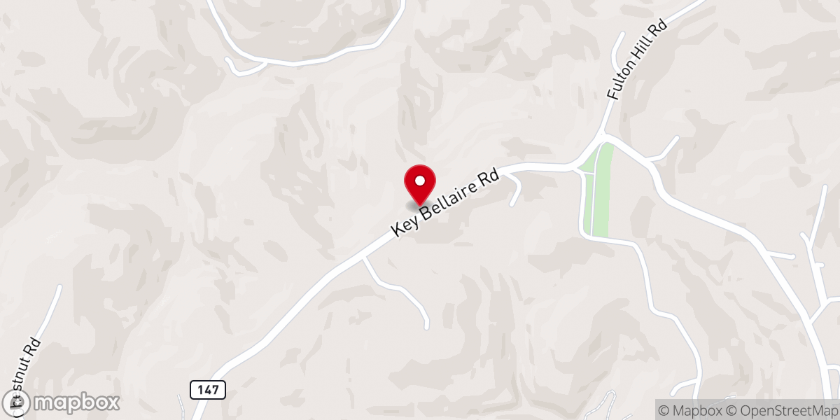 Map showing location of Mt. Zion Church