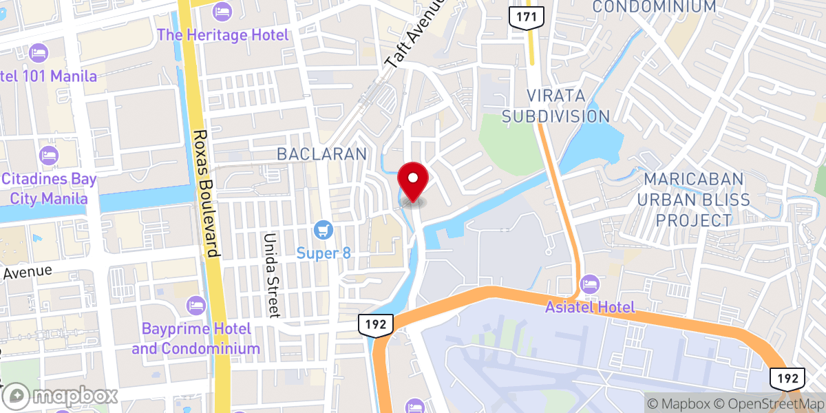 Map showing location of Divine Vision Bible Baptist Church (Mission) - Pasay