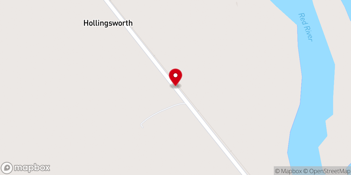 Map showing location of Old Mary Magdeline Baptist