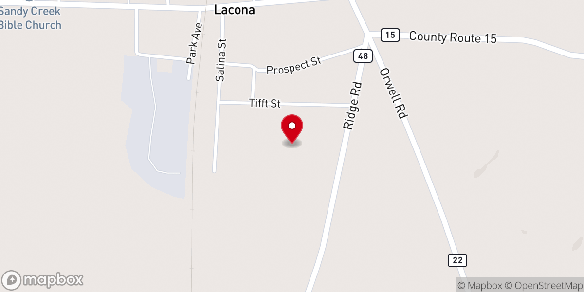 Map showing location of SALT Ministries