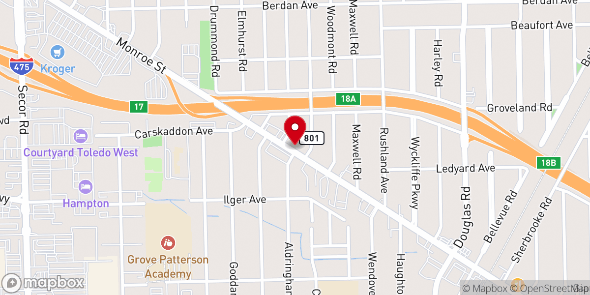 Map showing location of Tye the Knot, Wedding Chapel