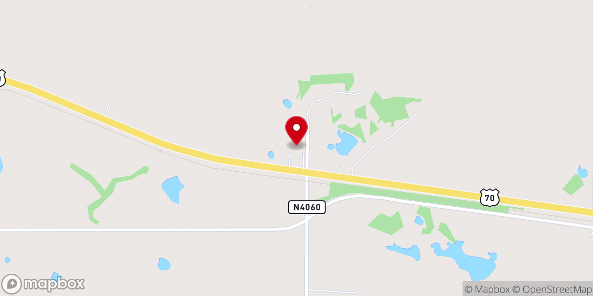 Map showing location of Riverside Unity Church