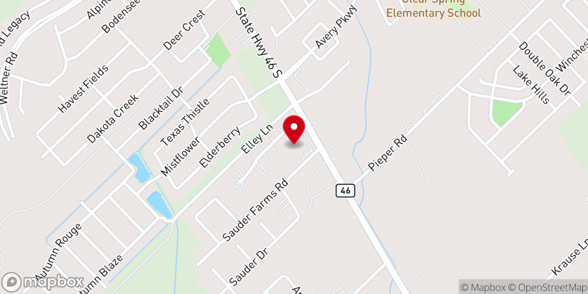 Map showing location of Iglesia Cristiana Getsemani