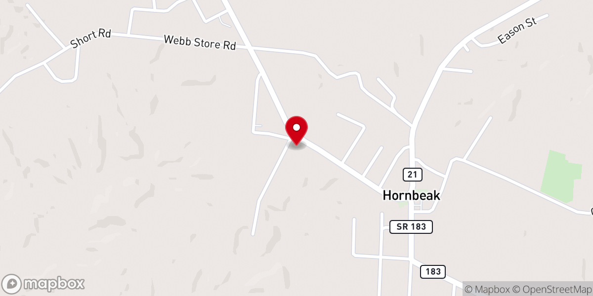 Map showing location of Safe Harbor Church Ministries