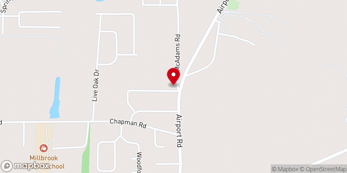 Map showing location of Abundant Grace Ministries Inc