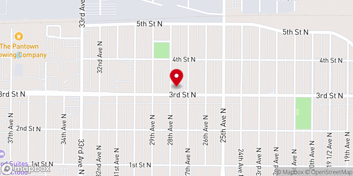 Map showing location of Redeemer Lutheran Church - LCMS