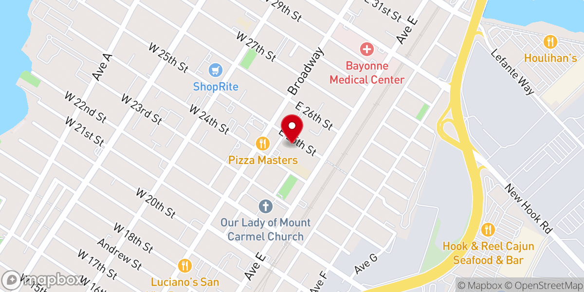 Map showing location of Assumption of The Blessed Virgin Mary Ukrainian Catholic Church
