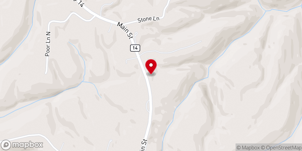 Map showing location of The Stone