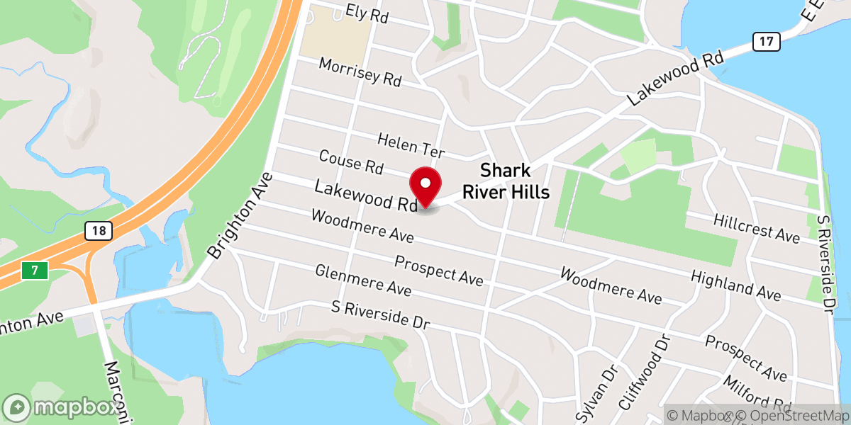 Map showing location of Loveland James