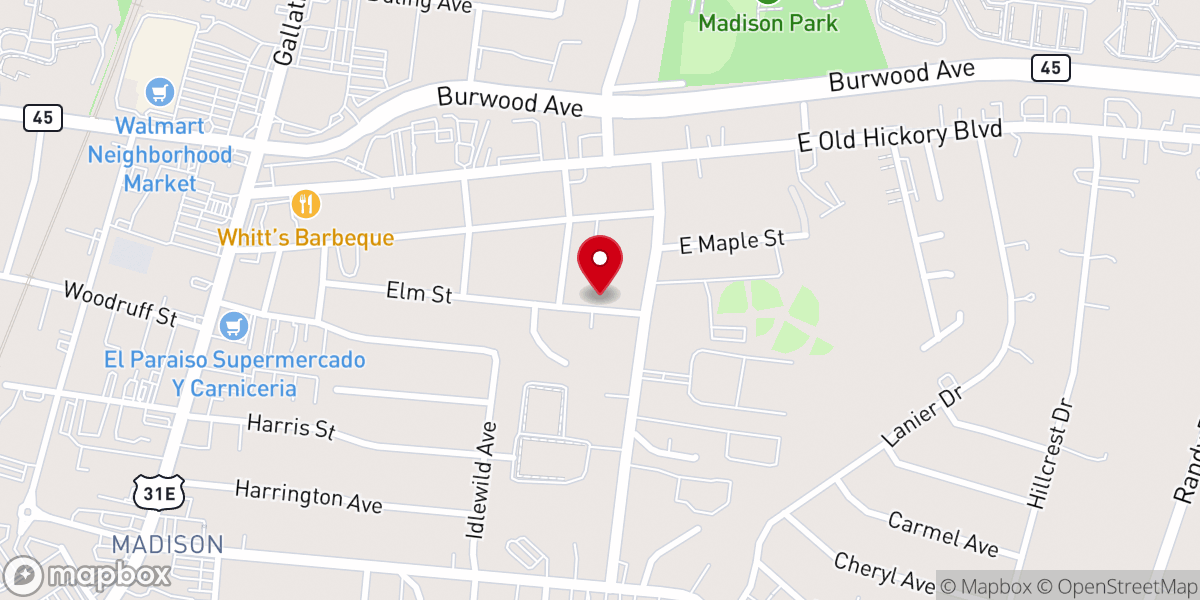 Map showing location of Revelation of the Word Ministries