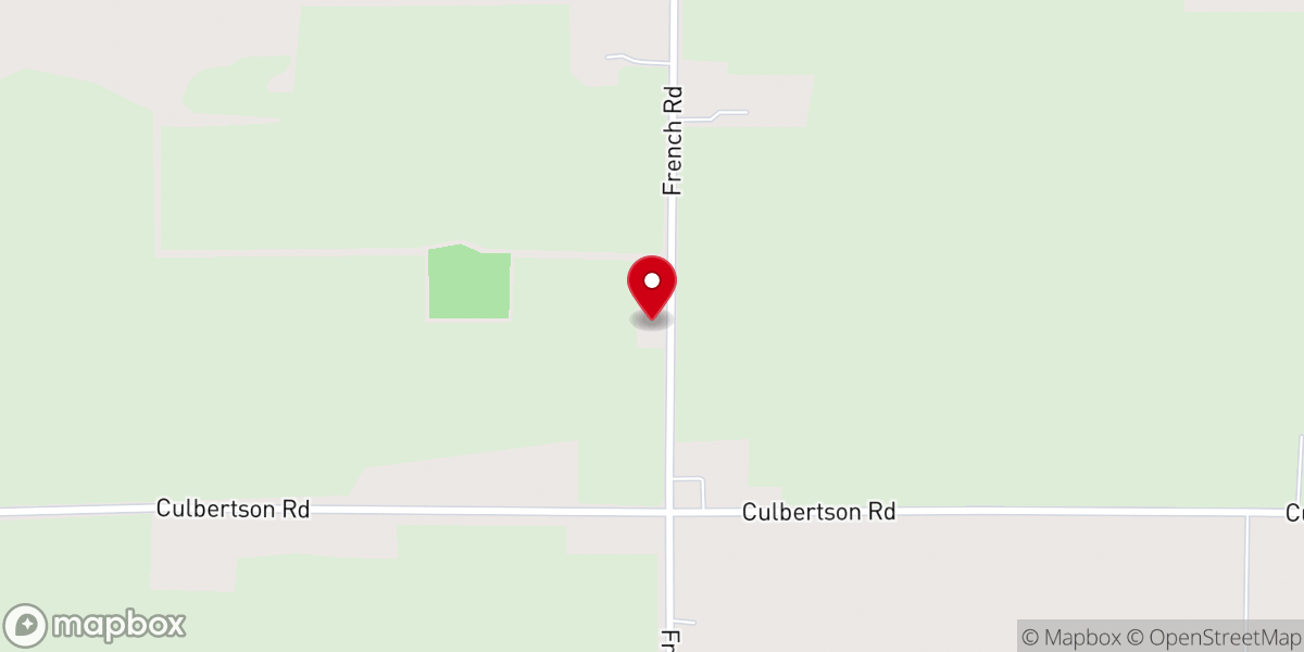 Map showing location of Greater Love Baptist Church