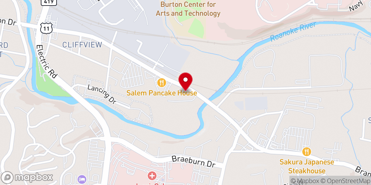 Map showing location of Iglesia De Dios Renacer